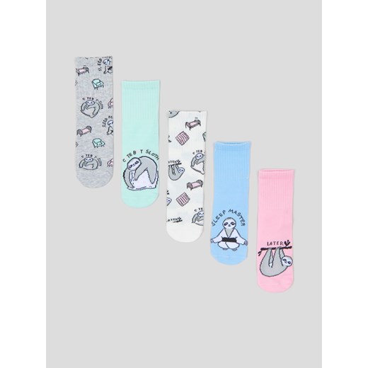 Sinsay - Skarpetki 5 pack - wielobarwny Sinsay 31/34 Sinsay