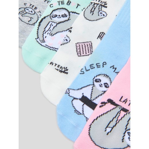 Sinsay - Skarpetki 5 pack - wielobarwny Sinsay 31/34 Sinsay