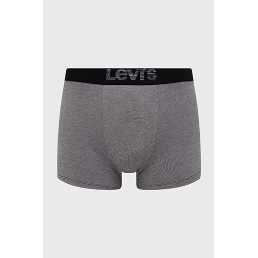Levi's Bokserki (2-pack) męskie kolor czarny 37149.0625-greyblack S promocja PRM