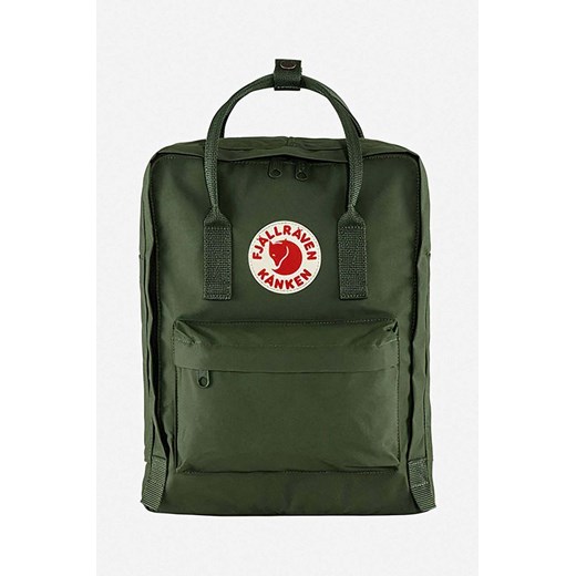 Fjallraven plecak Kanken kolor zielony duży z aplikacją F23510.660-660 ze sklepu PRM w kategorii Plecaki - zdjęcie 161393049