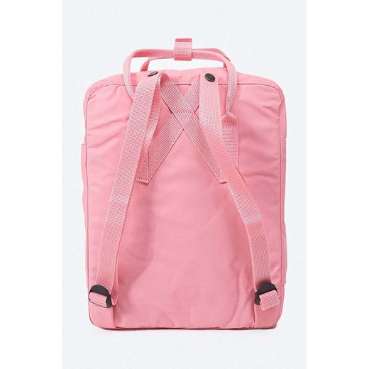 Fjallraven plecak Kanken kolor różowy duży z aplikacją F23510.312-312 ONE PRM