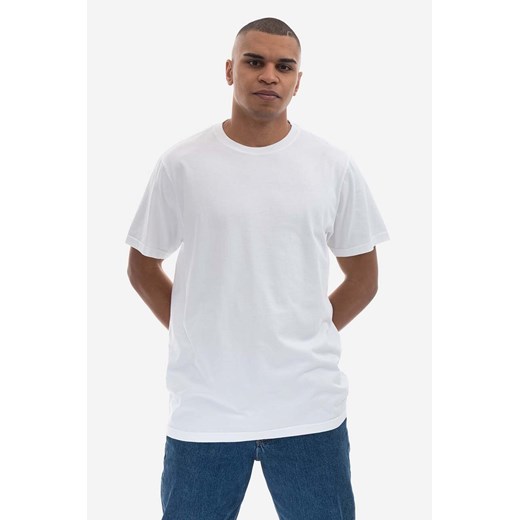 Maharishi t-shirt bawełniany męski kolor biały z nadrukiem 9925.WHITE-WHITE ze sklepu PRM w kategorii T-shirty męskie - zdjęcie 161393558