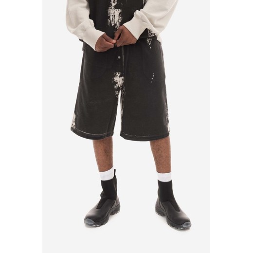 A-COLD-WALL* szorty bawełniane Relaxed Studio Shorts kolor czarny ACWMB156-BLACK ze sklepu PRM w kategorii Spodenki męskie - zdjęcie 161394057