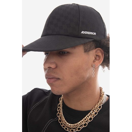 Ader Error czapka z daszkiem kolor czarny z aplikacją BMADSSHW0206BK-BK ze sklepu PRM w kategorii Czapki z daszkiem męskie - zdjęcie 161394245