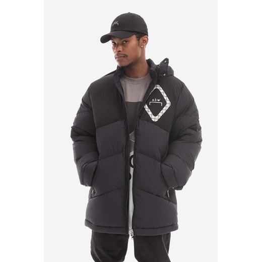 A-COLD-WALL* kurtka puchowa Panelled Down Jacket męska kolor czarny zimowa ACWMO107.-RUST ze sklepu PRM w kategorii Kurtki męskie - zdjęcie 161394275