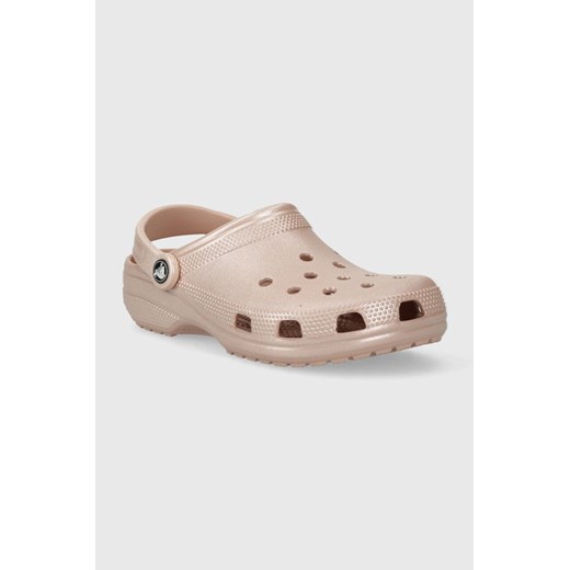 Klapki damskie Crocs z gumy bez zapięcia