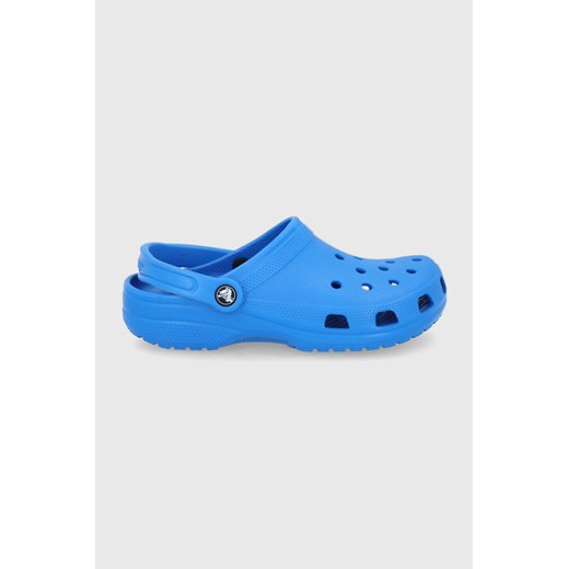 Crocs klapki Classic kolor niebieski 10001 ze sklepu PRM w kategorii Klapki męskie - zdjęcie 161395789