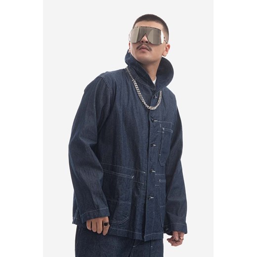 Engineered Garments kurtka męska kolor niebieski przejściowa 23S1D042.CT011-CT011 ze sklepu PRM w kategorii Kurtki męskie - zdjęcie 161396377