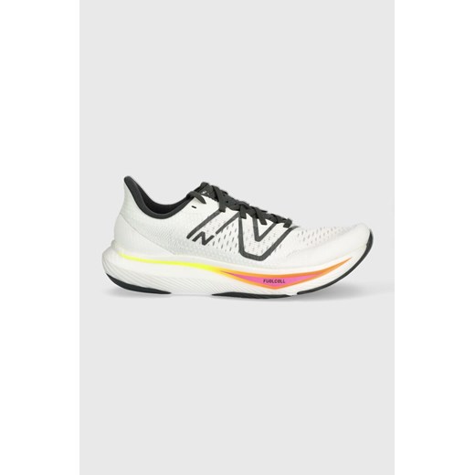 Buty sportowe męskie New Balance wiązane białe na wiosnę