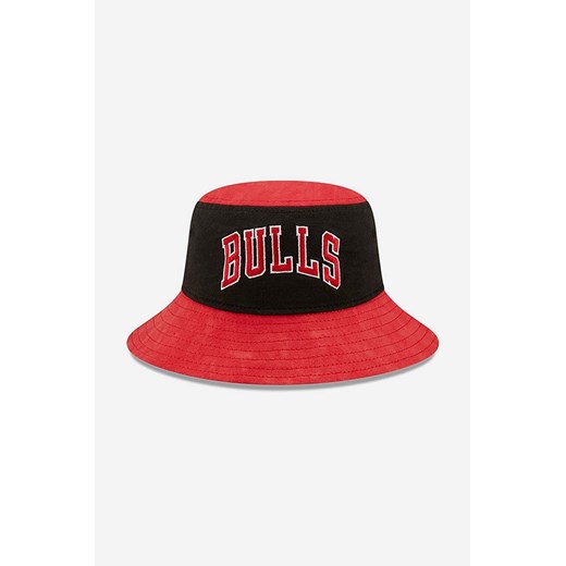 New Era kapelusz bawełniany Washed Tapered Bulls kolor czerwony bawełniany New Era S wyprzedaż PRM