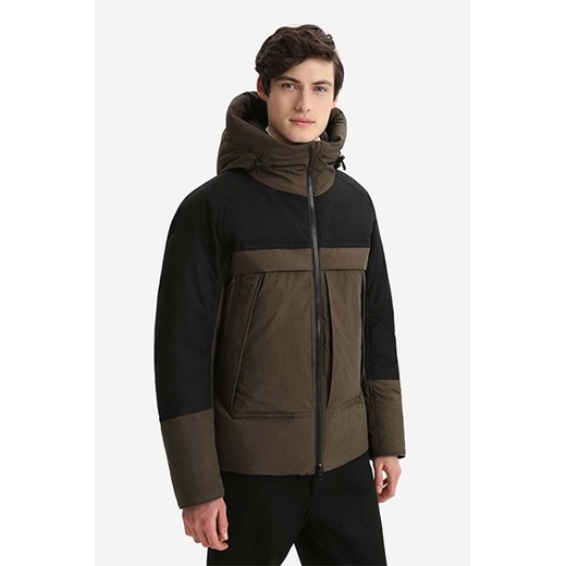 Woolrich kurtka puchowa męska kolor zielony zimowa CFWOOU0525MRUT1723-614 Woolrich M PRM okazja