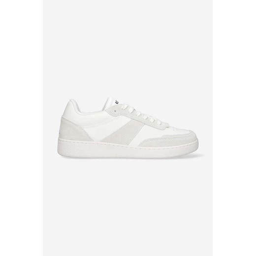 A.P.C. sneakersy skórzane Plain kolor biały PUAAW.M56112-WHITE ze sklepu PRM w kategorii Buty sportowe męskie - zdjęcie 161398377