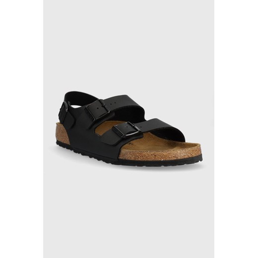 Birkenstock - Sandały Milano 34791 34791.M-Black 46 okazja PRM