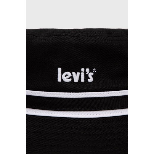 Levi's kapelusz bawełniany kolor czarny bawełniany D6627.0002-59 S PRM