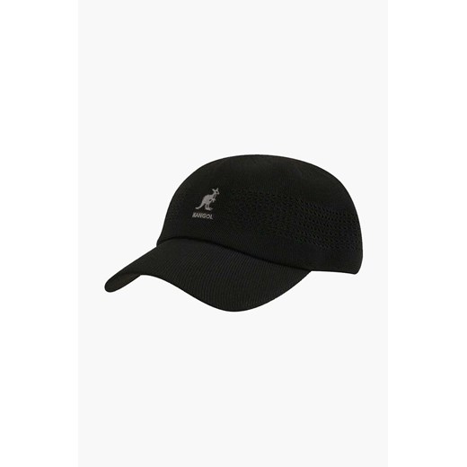 Kangol czapka z daszkiem Tropic kolor czarny z aplikacją 1456BC.BLACK-BLACK Kangol S PRM