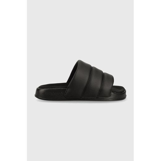 adidas Originals klapki Adilette Essential Slide damskie kolor czarny na 35 okazyjna cena PRM