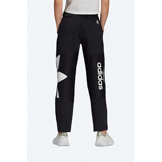 adidas spodnie Suit Pant damskie kolor czarny szerokie high waist H59024-CZARNY 36 PRM promocyjna cena