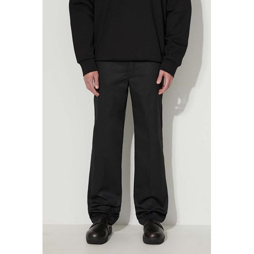 Dickies spodnie bawełniane kolor czarny dopasowane 873.BLK-BLACK ze sklepu PRM w kategorii Spodnie męskie - zdjęcie 161400238