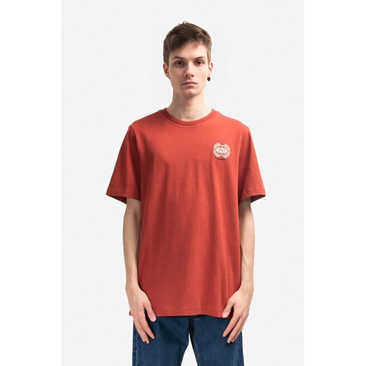 Puma t-shirt bawełniany x Palomo Tee kolor czerwony 535966.77-CZERWONY ze sklepu PRM w kategorii T-shirty męskie - zdjęcie 161400338