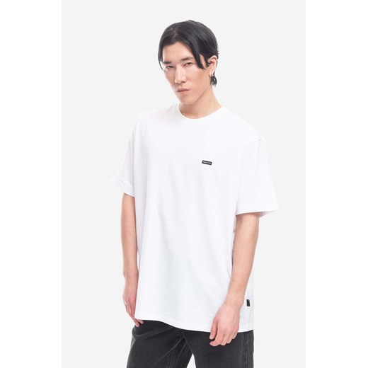 thisisneverthat t-shirt bawełniany Classic kolor biały gładki TN230TTSST02-WHITE ze sklepu PRM w kategorii T-shirty męskie - zdjęcie 161400428