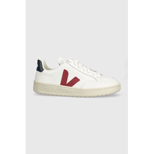 Veja sneakersy skórzane V-12 kolor biały XD0201955 ze sklepu PRM w kategorii Buty sportowe damskie - zdjęcie 161400465