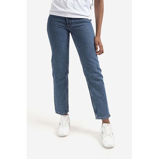 A.P.C. jeansy Jean Martin F damskie high waist COETK.F09122-INDIGO ze sklepu PRM w kategorii Jeansy damskie - zdjęcie 161400726