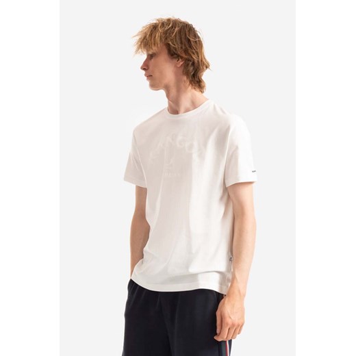 Kangol t-shirt bawełniany kolor biały z nadrukiem KLHB002-OFFWHITE ze sklepu PRM w kategorii T-shirty męskie - zdjęcie 161400767