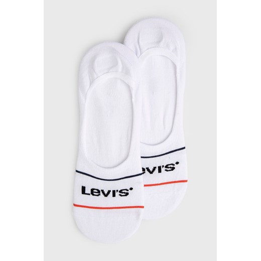 Levi's skarpetki (2-pack) męskie kolor biały 37157.0771-whitebluer 35/38 PRM