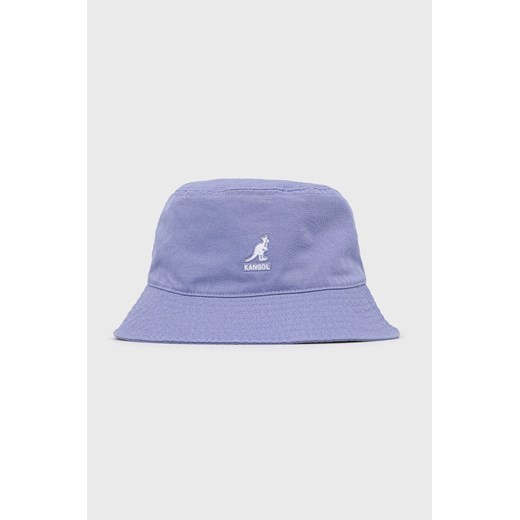 Kangol kapelusz bawełniany kolor fioletowy bawełniany K4224HT.IL525-IL525 ze sklepu PRM w kategorii Kapelusze damskie - zdjęcie 161400949