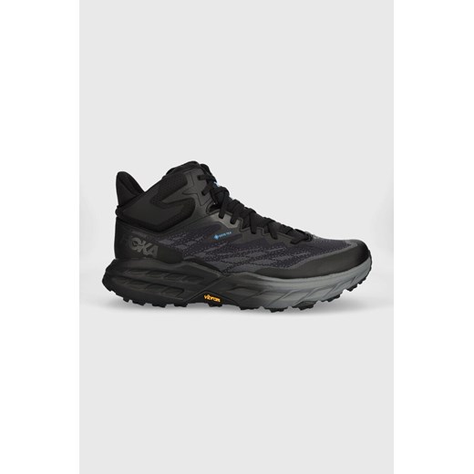 Hoka buty Speedgoat 5 Mid GTX męskie kolor czarny 1127918-BGAY ze sklepu PRM w kategorii Buty trekkingowe męskie - zdjęcie 161401709