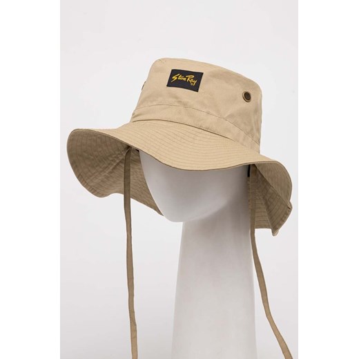 Stan Ray kapelusz bawełniany kolor beżowy bawełniany ze sklepu PRM w kategorii Kapelusze męskie - zdjęcie 161401858