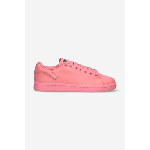 Raf Simons sneakersy skórzane Orion HR760003L.3309 kolor różowy HR760003L.3309-ROZOWY ze sklepu PRM w kategorii Buty sportowe damskie - zdjęcie 161402317