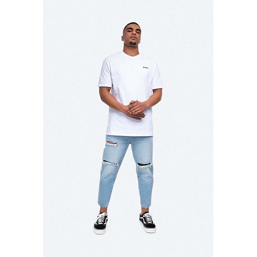 Alife t-shirt bawełniany Thorough In Every Borough kolor biały wzorzysty Alife S okazyjna cena PRM
