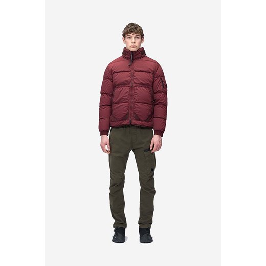C.P. Company kurtka puchowa męska kolor bordowy zimowa 13CMOW251A005864G589-Red L promocyjna cena PRM