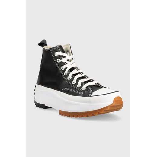 Converse trampki skórzane Run Star Hike Platform kolor czarny A04292C Converse 37 wyprzedaż PRM