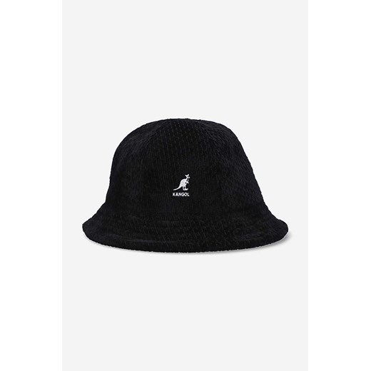 Kangol kapelusz Velour Slub Casual kolor czarny K5319.BLACK-BLACK ze sklepu PRM w kategorii Kapelusze damskie - zdjęcie 161403455