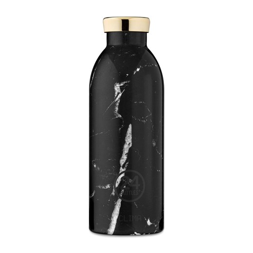 24bottles butelka termiczna Clima Black Marble 500ml ze sklepu PRM w kategorii Bidony i butelki - zdjęcie 161403485