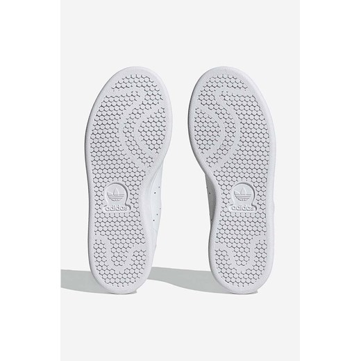 Buty sportowe damskie białe Adidas Originals sneakersy sznurowane skórzane płaskie