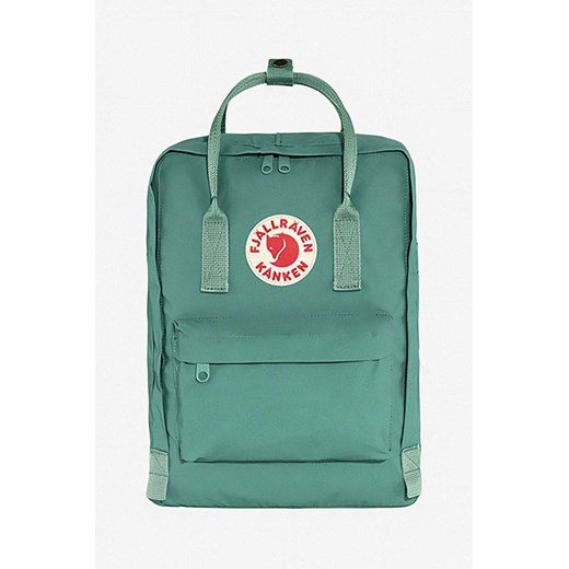 Fjallraven plecak Kånken Mini kolor zielony mały wzorzysty F23561.664-664 ze sklepu PRM w kategorii Plecaki - zdjęcie 161404348