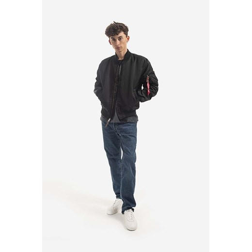 Alpha Industries kurtka bomber MA-1 VF 59 męski kolor czarny przejściowa Alpha Industries XL okazyjna cena PRM