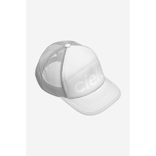 Ciele Athletics czapka z daszkiem kolor biały z nadrukiem CLTRKCSCC.WH001-WH001 ze sklepu PRM w kategorii Czapki z daszkiem damskie - zdjęcie 161405825
