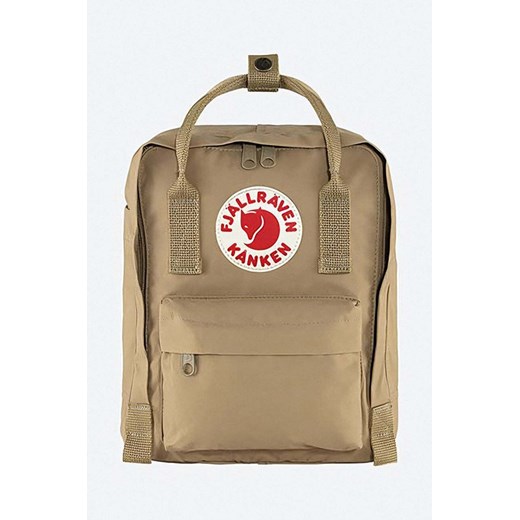 Fjallraven plecak Kanken Mini kolor brązowy mały z aplikacją F23561.221-221 ze sklepu PRM w kategorii Plecaki - zdjęcie 161406878