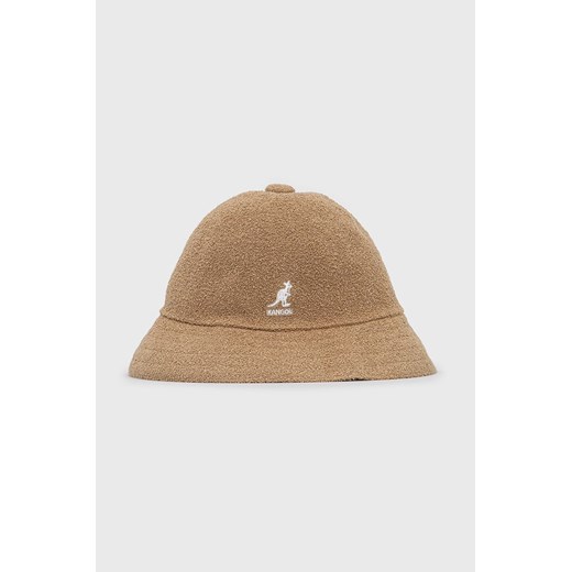 Kangol kapelusz kolor beżowy 0397BC.OT272-OT272 ze sklepu PRM w kategorii Kapelusze damskie - zdjęcie 161407006