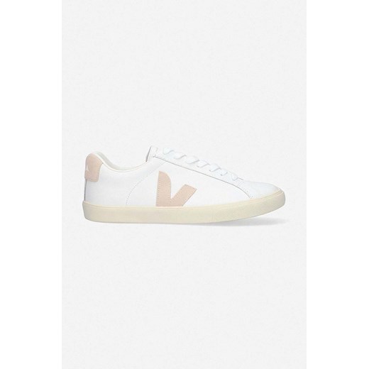 Veja sneakersy skórzane Esplar Logo kolor biały EO0202335 ze sklepu PRM w kategorii Buty sportowe męskie - zdjęcie 161407348