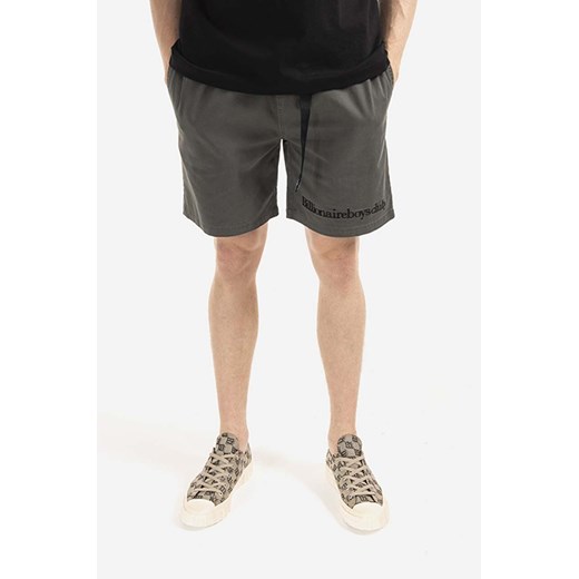 Billionaire Boys Club szorty bawełniane Belted Shorts kolor zielony B22209-DARKGREEN ze sklepu PRM w kategorii Spodenki męskie - zdjęcie 161407638