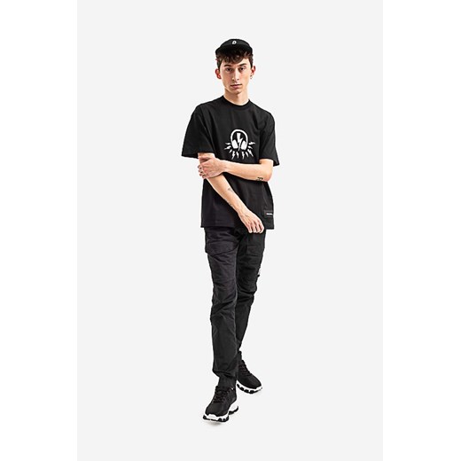 Neil Barett t-shirt bawełniany Easy kolor czarny z nadrukiem Neil Barett L wyprzedaż PRM