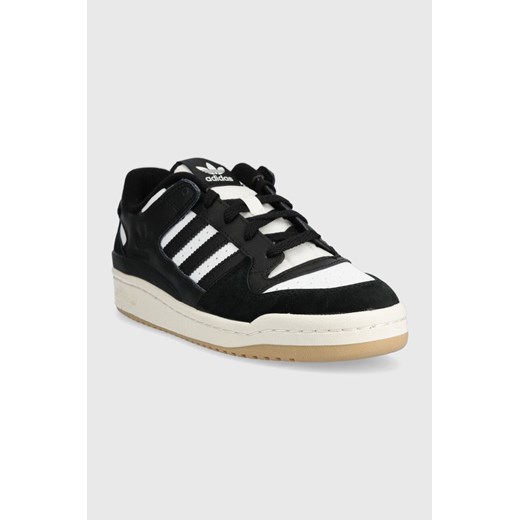 adidas Originals sneakersy skórzane Forum Low kolor czarny ID6862 36 okazja PRM