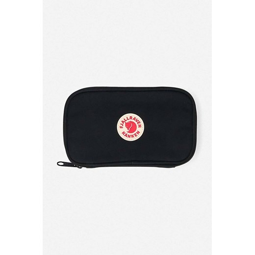 Fjallraven portfel Kanken Travel Wallet kolor czarny F23781.550-550 ze sklepu PRM w kategorii Portfele damskie - zdjęcie 161408015