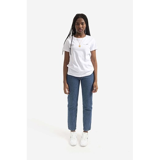 A.P.C. t-shirt bawełniany Item F kolor biały COEOP.F26012-WHITE M promocja PRM