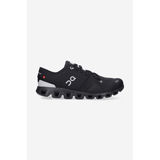 ON Running  sneakersy Cloud X 3 6098696 kolor czarny 6098696-BLACK ze sklepu PRM w kategorii Buty sportowe damskie - zdjęcie 161408265